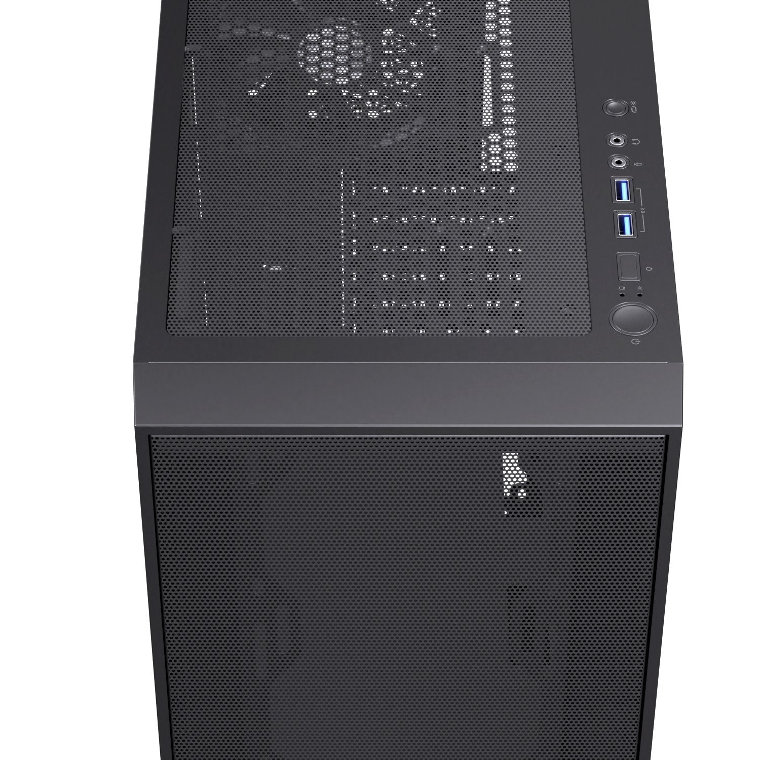 Caja Atx Semitorre Einarex P100 Core Negra Excs-Pl-100c-B