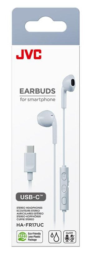 EAN 4975769482564 - JVC HA-FR17UC Auriculares Alámbrico Dentro de oído Llamadas/Música USB Tipo C Azul imagen 2