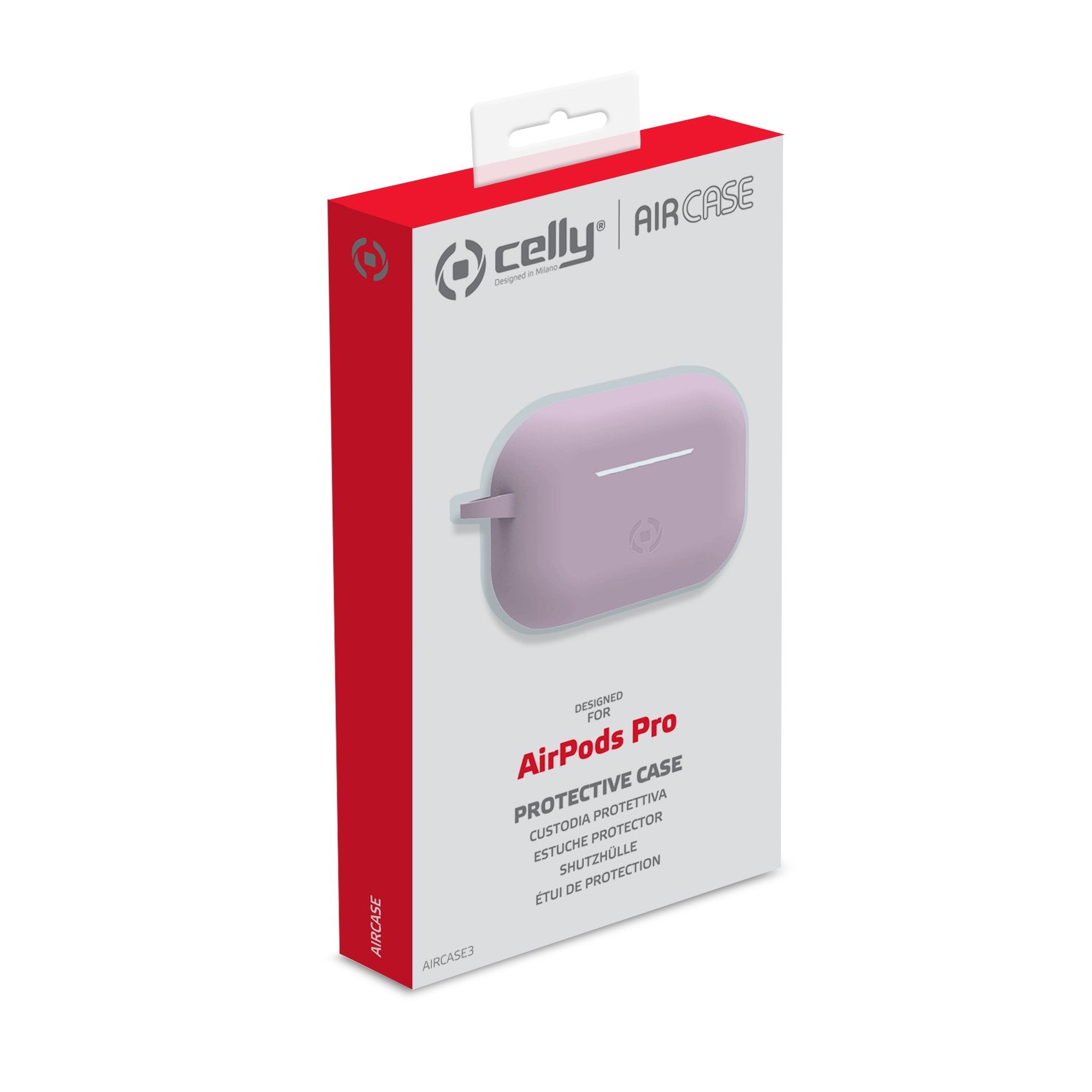 EAN 8021735756118 - Celly AIRCASE3PK auricular / audífono accesorio Protectora imagen 6