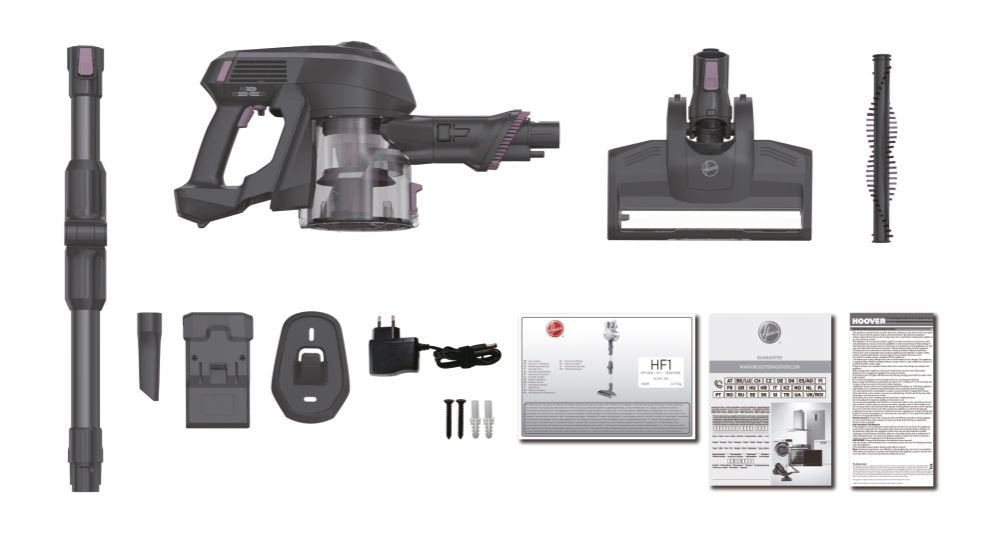 Aspirador Hoover Hf1 Hf103x 011 Negro