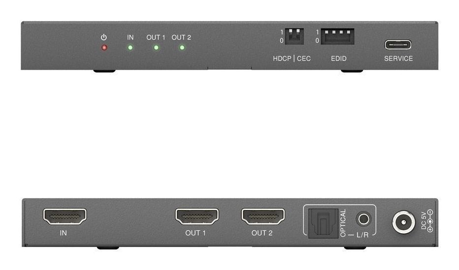 Purelink Puretools - 1x2 Hdmi2.1 Splitter - 48gbps - 8k (60hz 4:2:0) 12 Bit