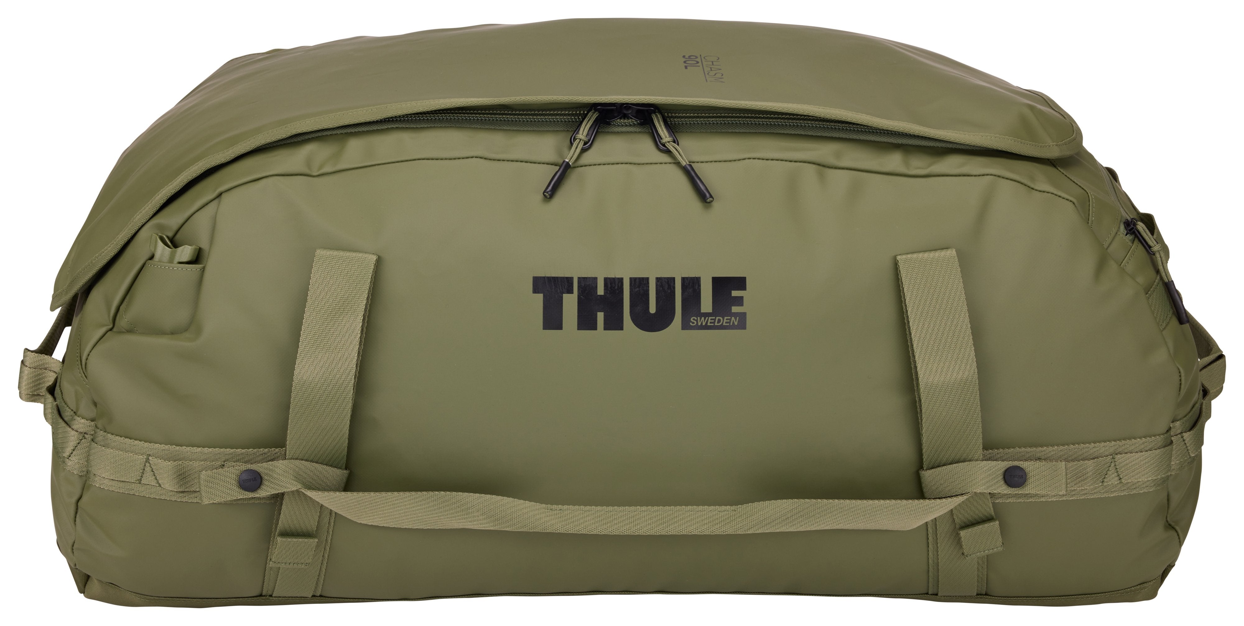 EAN 0085854255288 - Thule Chasm TDSD304 Olivine bolso de lona 90 L Poliéster Oliva imagen 4