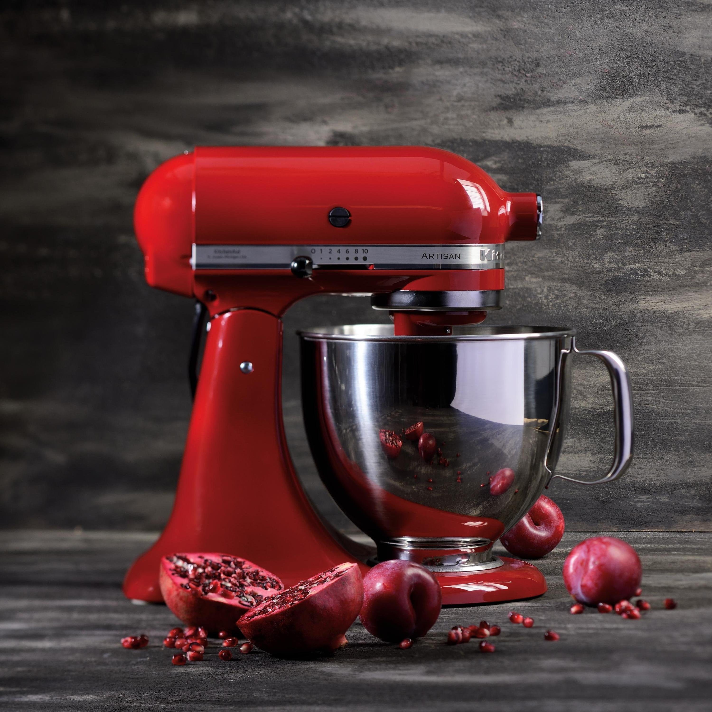 Kitchenaid Food Processor Artisan Empire Rojo (5ksm125eer)