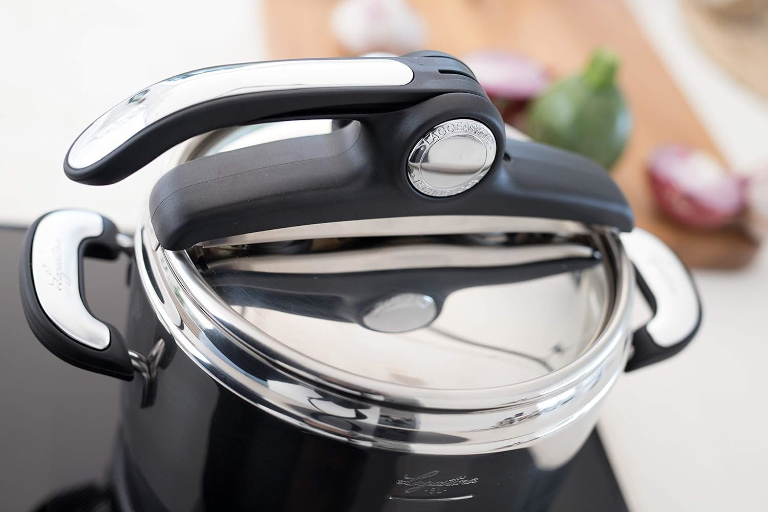 Olla Lagostina Pressure Cooker Novia, 22 Cm, 7 L