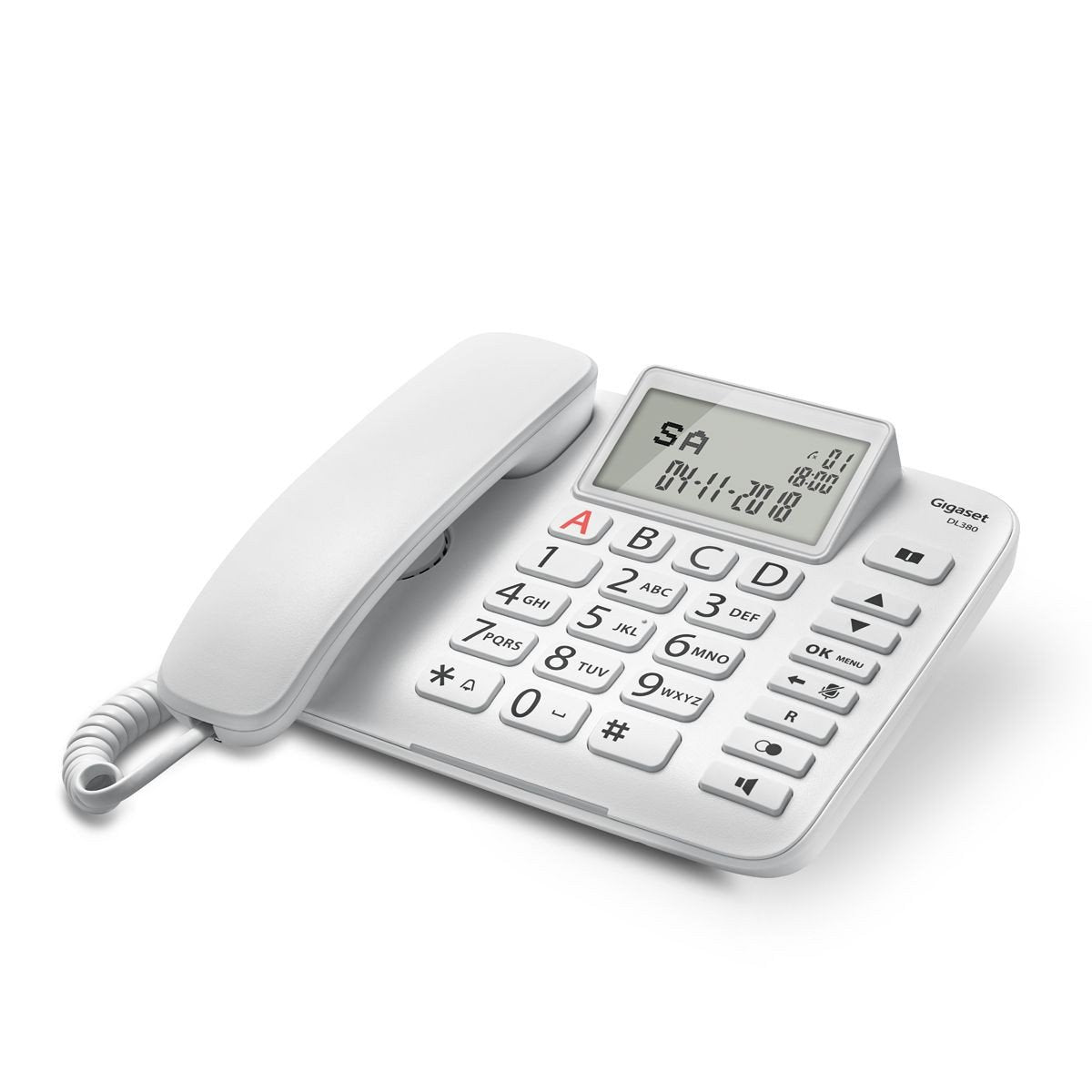 Gigaset Landline Dl380 White (S30350-S217-K102)