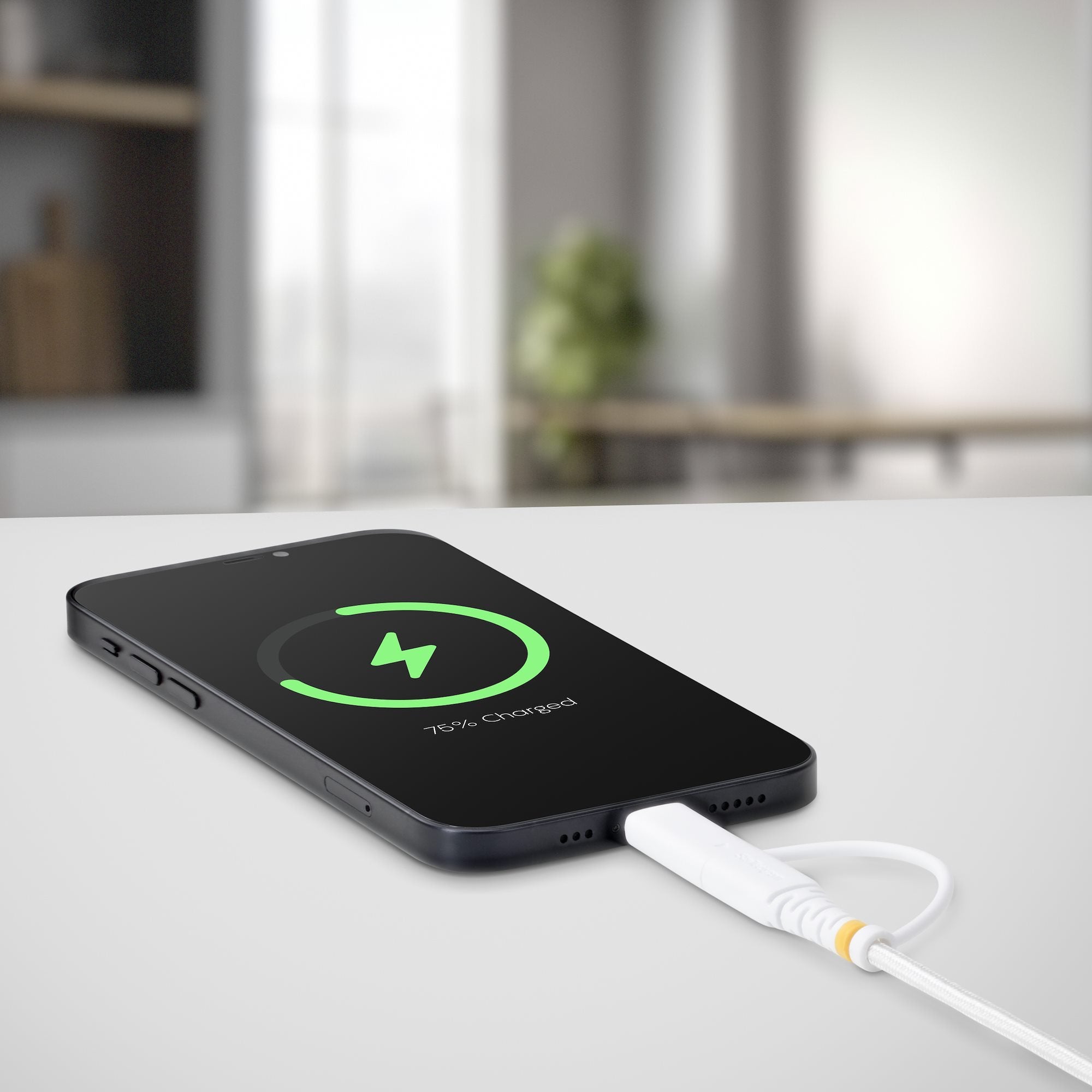 Cable De Carga Usb-C De 2m Con Cabl