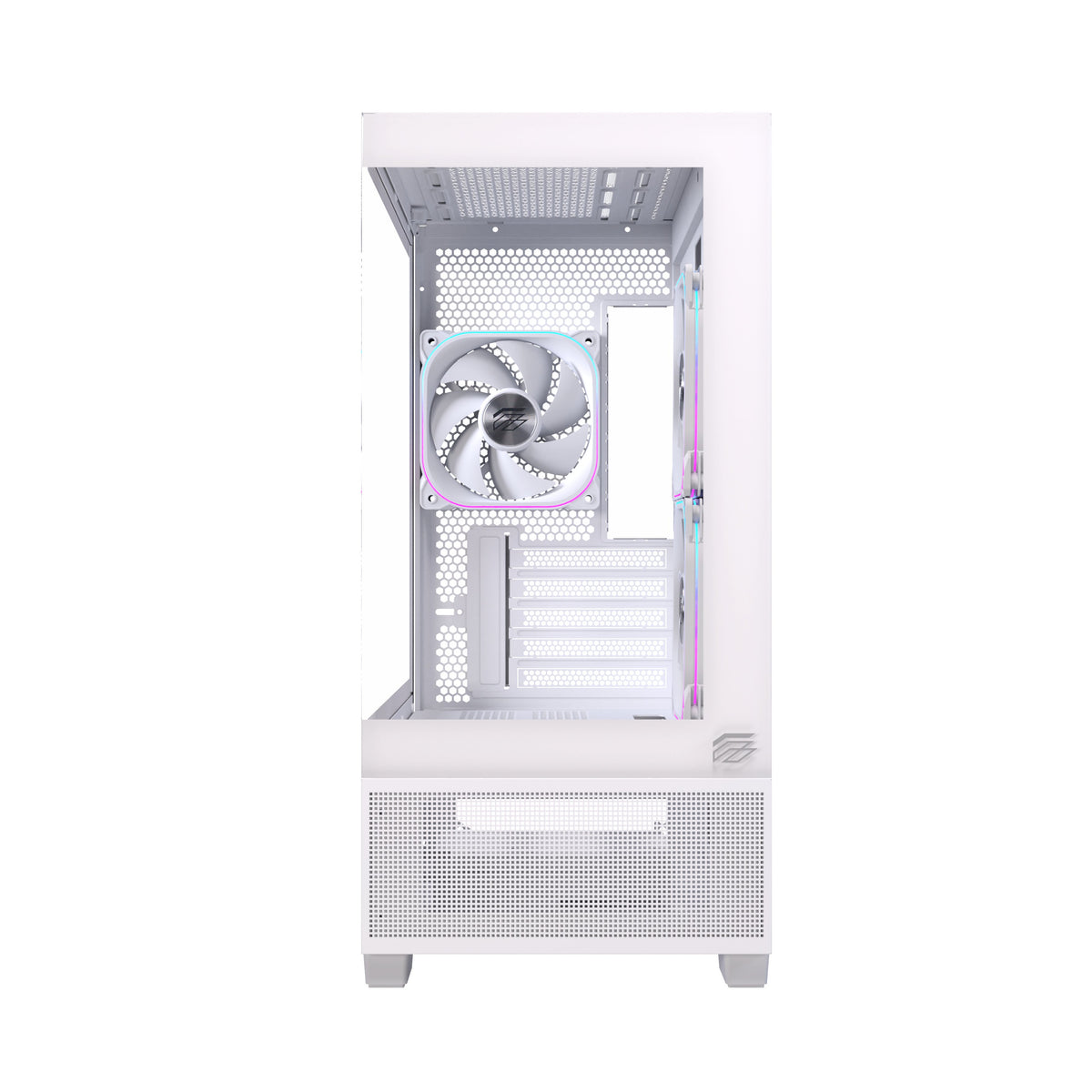 EAN 6977277360073 - Einarex EXCS-SM-51DR-W carcasa de ordenador Micro Torre Blanco imagen 4