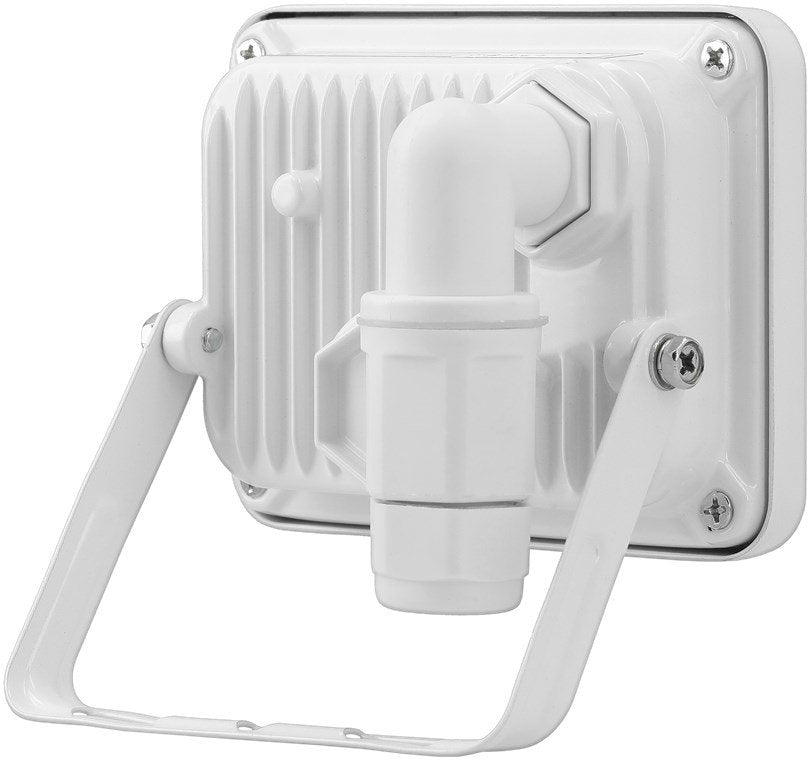 Proyector De Exterior Led, 10w 850lm, Luz Blanca Neutra (4000 K) Y Prensaestopas M16, Apto Para Exteriores (Ip65)