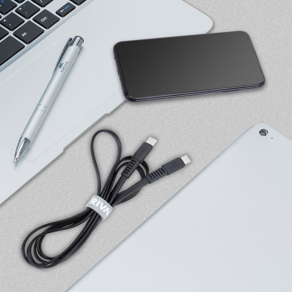 EAN 4260403579473 - Rivacase PS6005 BK12 cable USB USB 2.0 2,1 m USB C Negro imagen 5