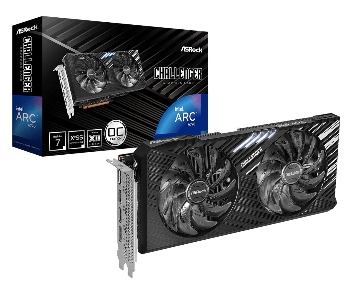 EAN 4710483946806 - Asrock Challenger Intel Arc A770 SE 16GB OC GDDR6 imagen 1