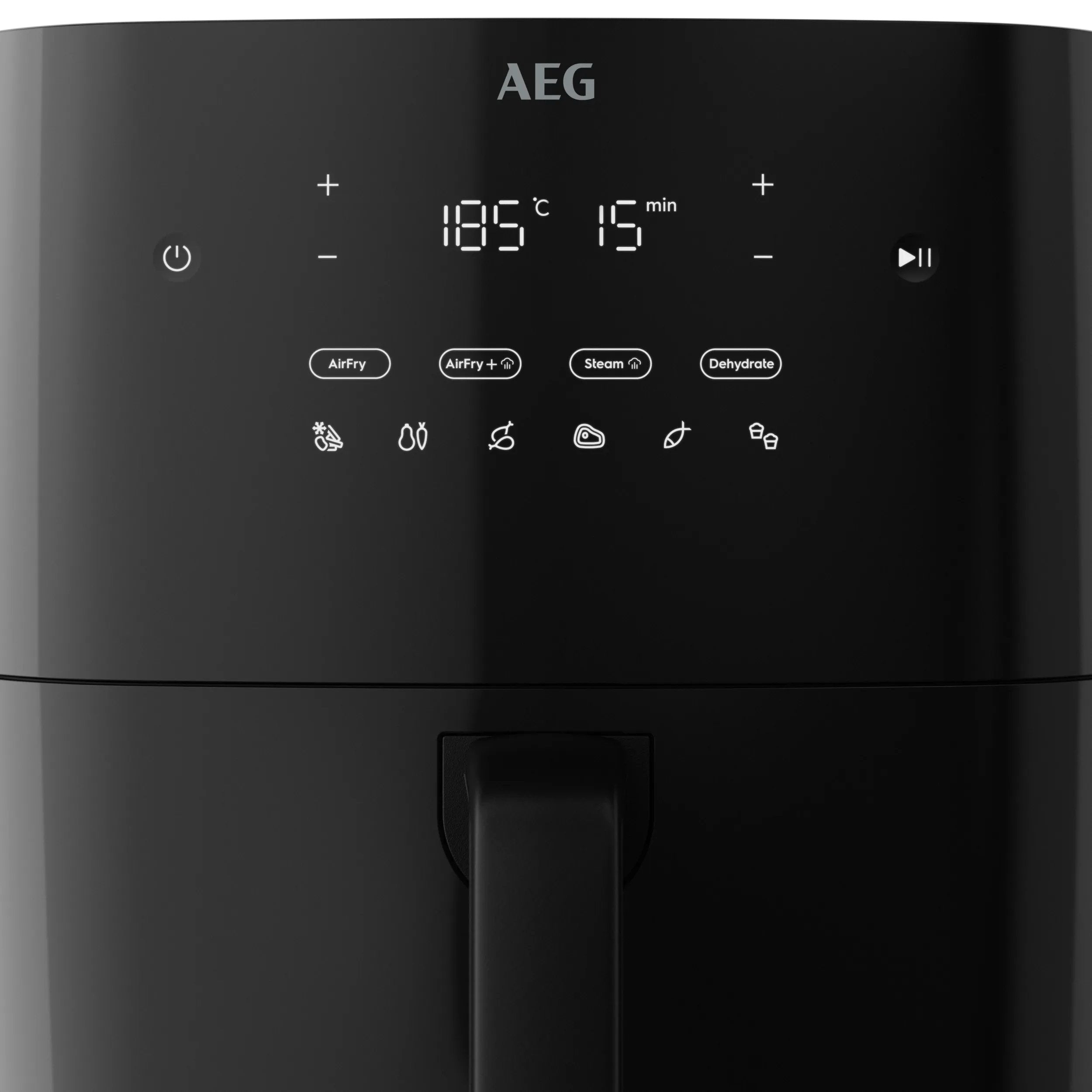 EAN 7333394032634 - AEG AAF7SB Sencillo 6,9 L 1700 W Freidora de aire caliente Negro imagen 5