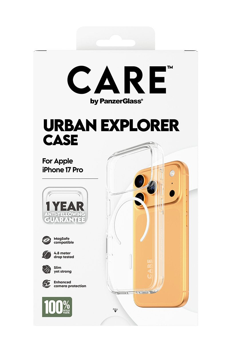 EAN 5715685026850 - PanzerGlass CARE™ by ® Urban Explorer Case Transparent w. White MagSafe iPhone 17 Pro funda para teléfono imagen 3