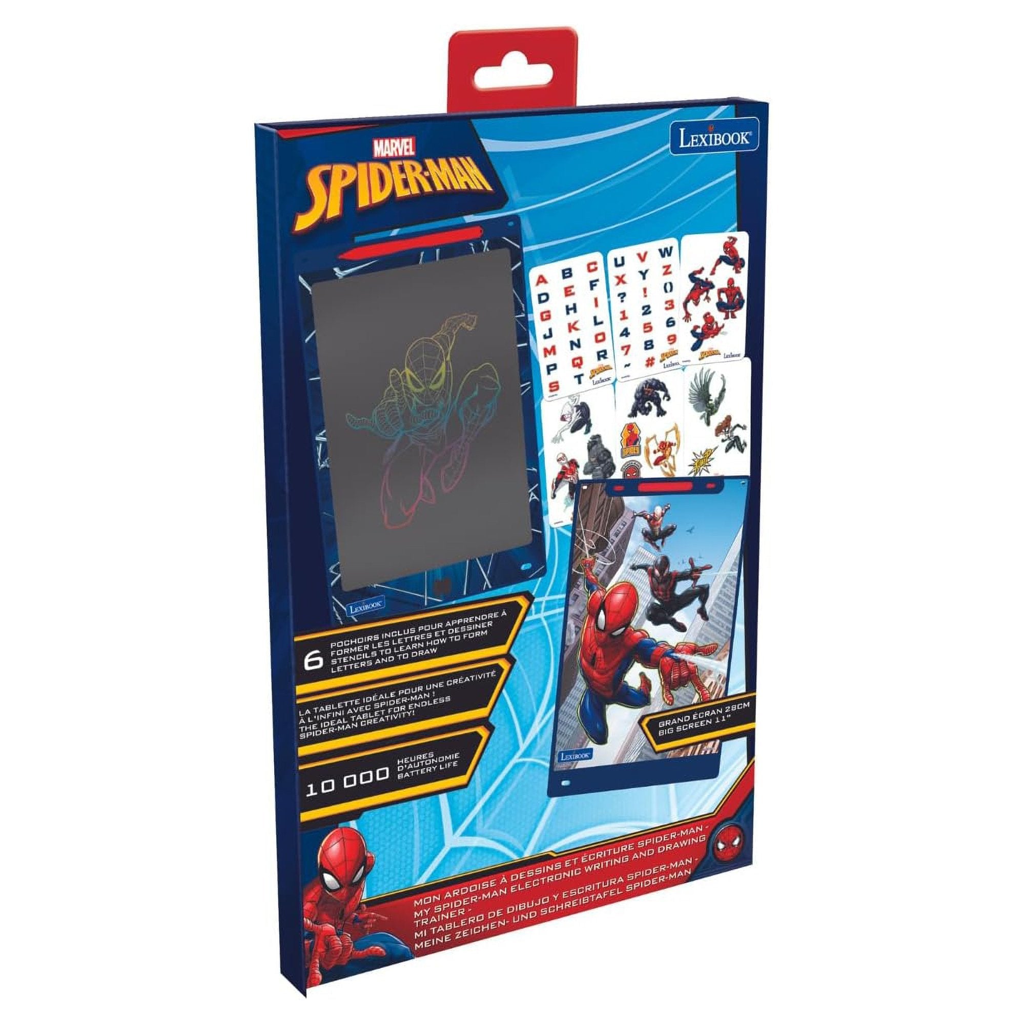 Pizarra Magica Educativa Spiderman Marvel