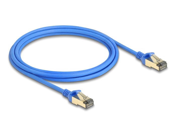Delock 80334 Rj45 Cable De Red Cat.8.1 F/Ftp Slim 2 M Aal