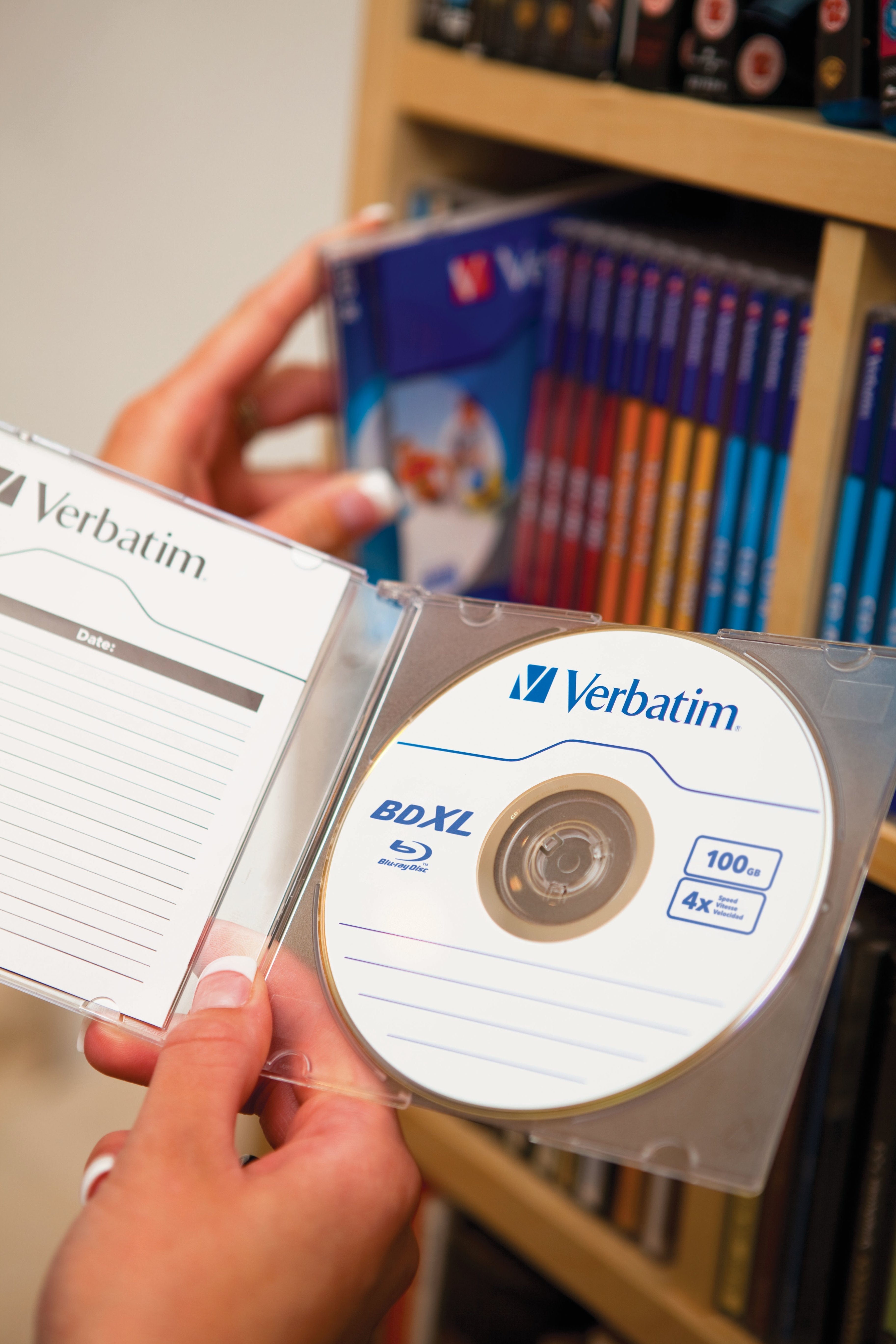 Bluray Verbatim 100gb 5pcs Bd-R Jc Printable