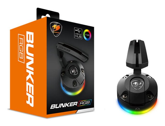 Cougar Gaming Bunker Rgb Ratón Mouse Bungee