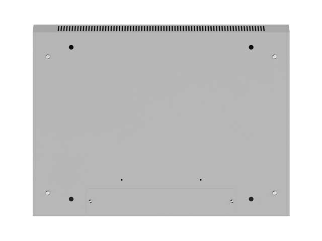 Lanberg Wall-Mount Rack 19" 9u 600x450 Perforated Grey Flat Pack