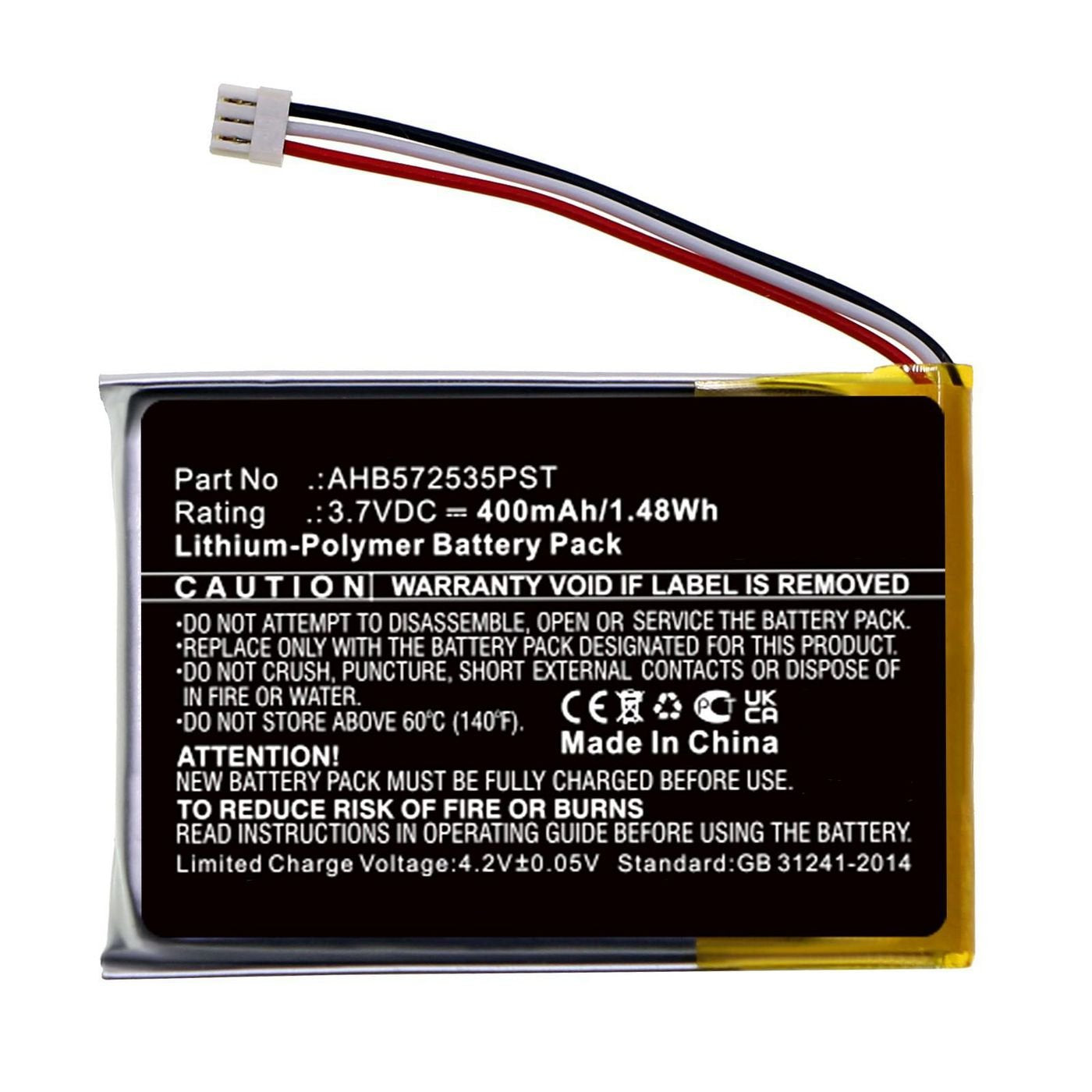 EAN 5704174978244 - CoreParts MBXWHS-BA185 auricular / audífono accesorio Batería imagen 1