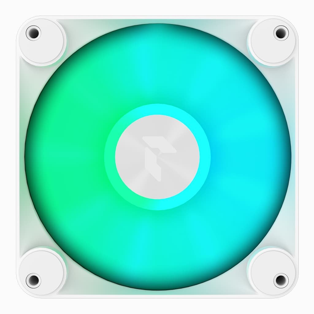 Apnx Fp1-120 Pwm Ventilador, Argb - 120mm, Blanco