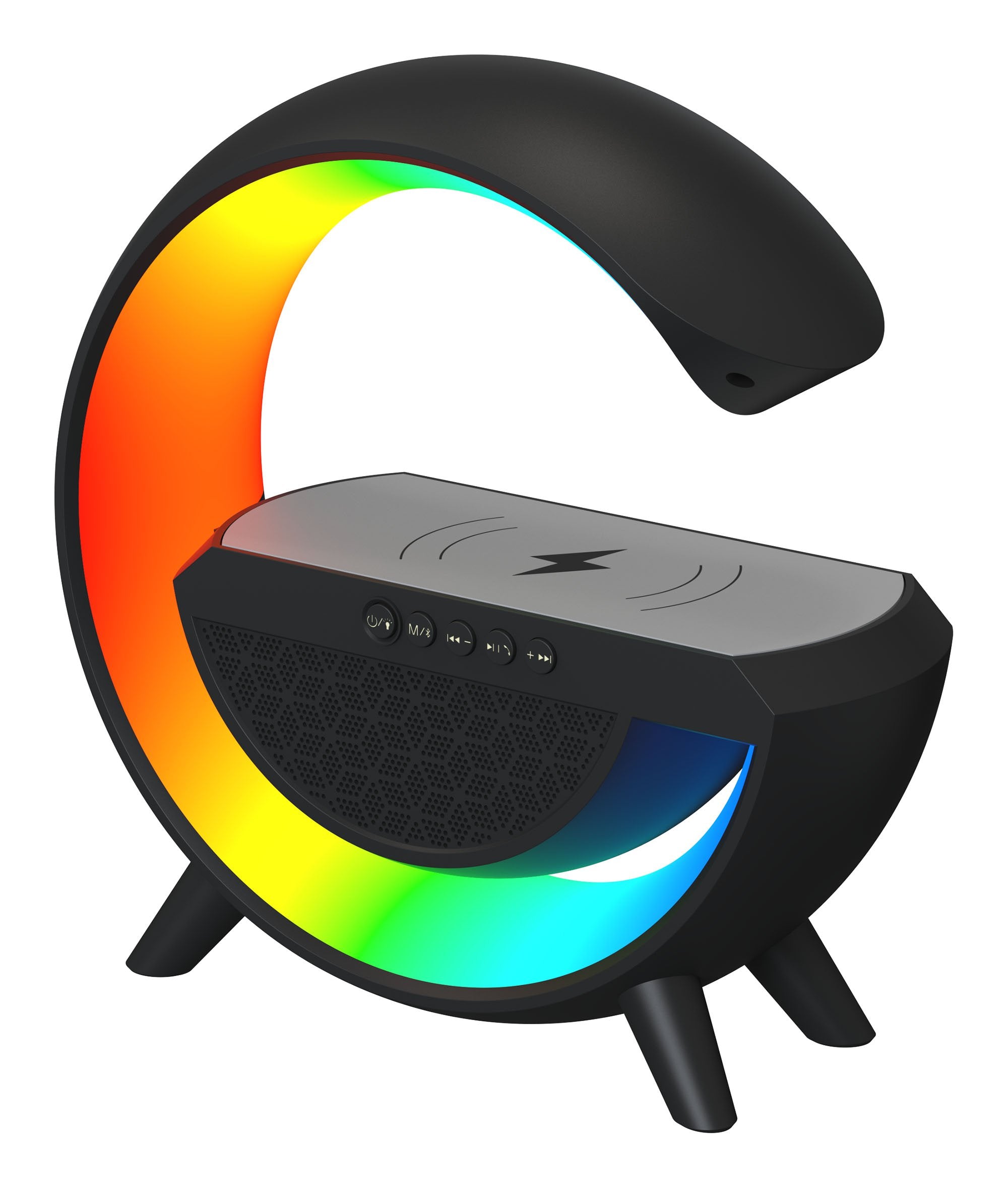 EAN 5901443123668 - Activejet AJE-SOLO RGB Black lámpara de mesa Bombilla(s) no reemplazable(s) Negro imagen 1