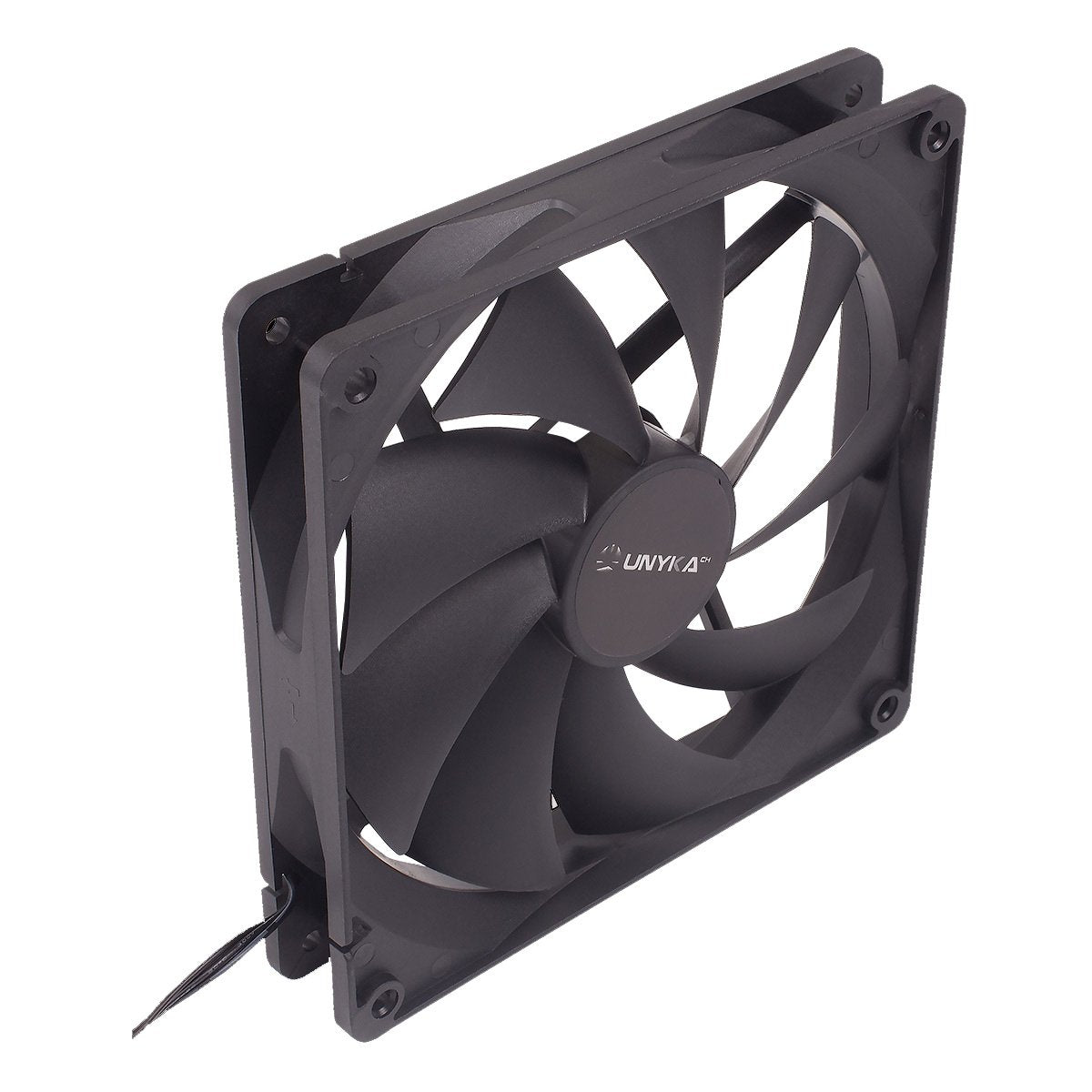 EAN 6940533542056 - UNYKAch 140 mm Carcasa del ordenador Ventilador 14 cm Negro imagen 3