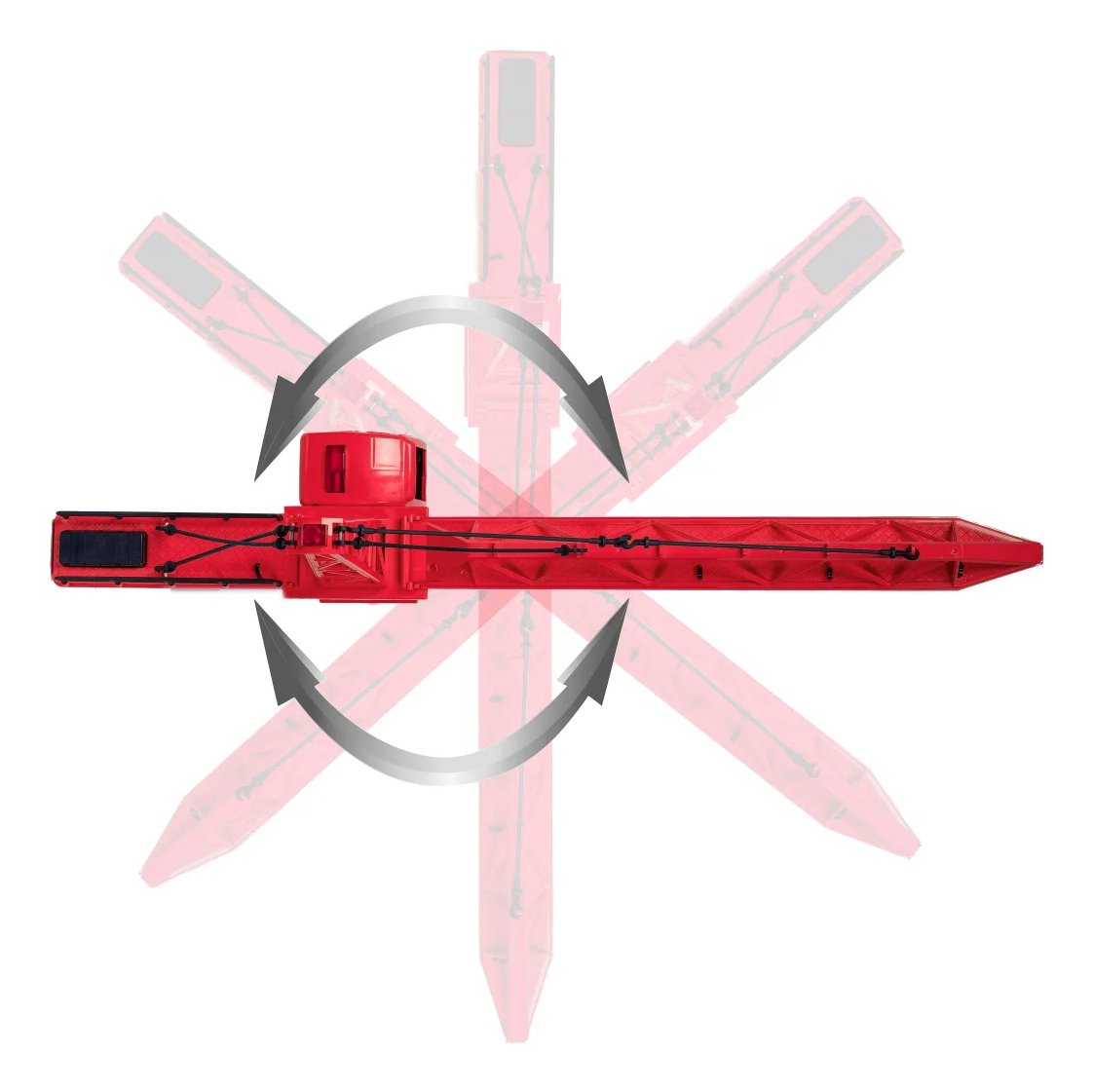 Jamara Turmdrehkran Kutter Xl 99 Ir 6+