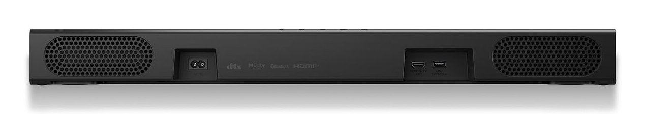 Barra De Sonido Lg S20a Black Con Doble Subwoofer Integrado Con 50w Y 2.0ch