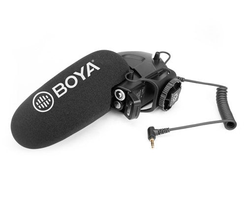 Micrófono Boya By-Bm3030 De Condensador Supercardioide Para Cámara