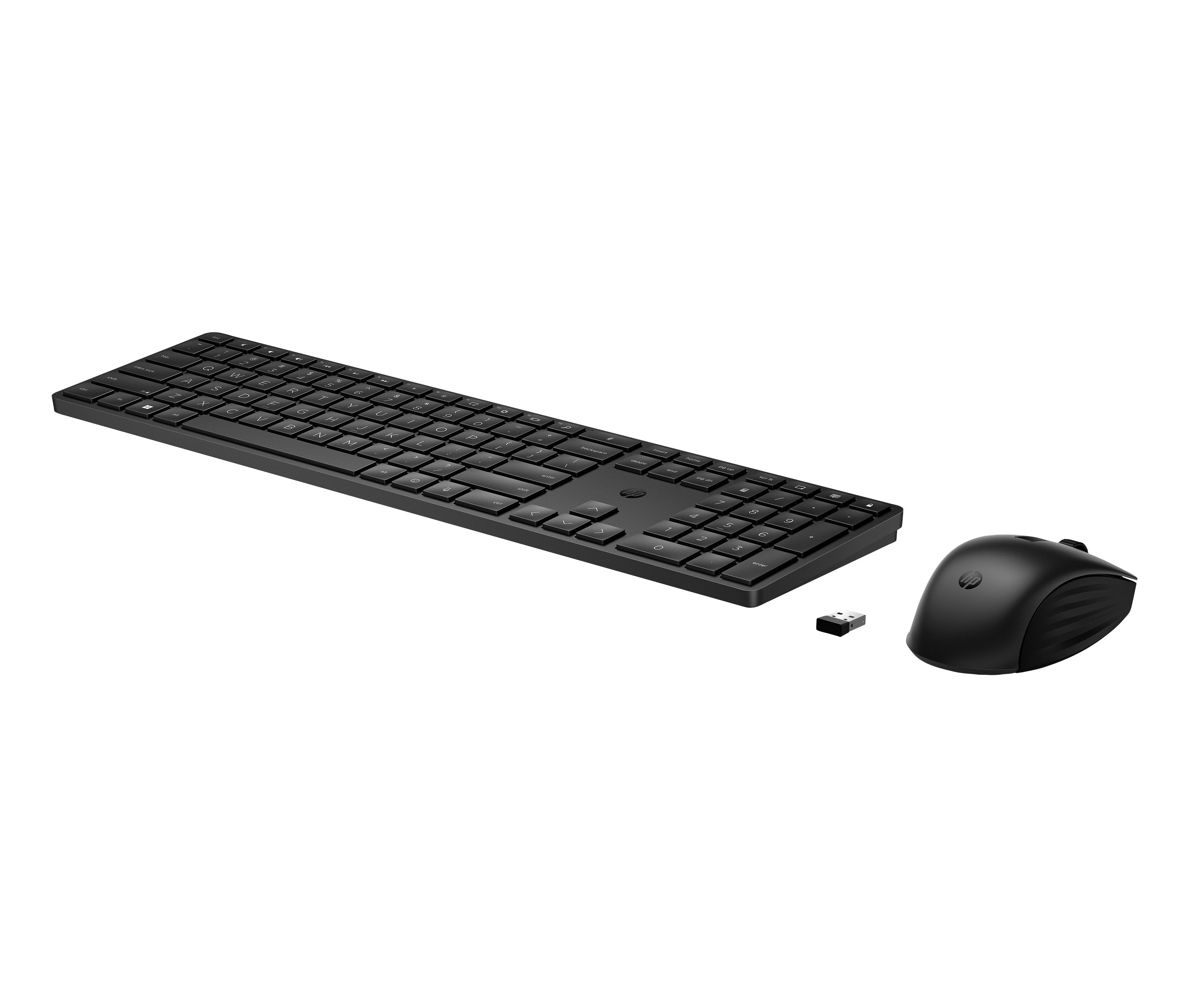 EAN 0196188140741 - HP 655 Wireless Keyboard and Mouse Combo teclado Ratón incluido Hogar RF inalámbrico Negro imagen 5