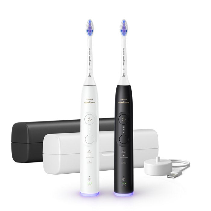 EAN 8720689021609 - Philips HX7419/01 cepillo eléctrico para dientes Adulto Cepillo dental sónico Negro, Blanco imagen 1