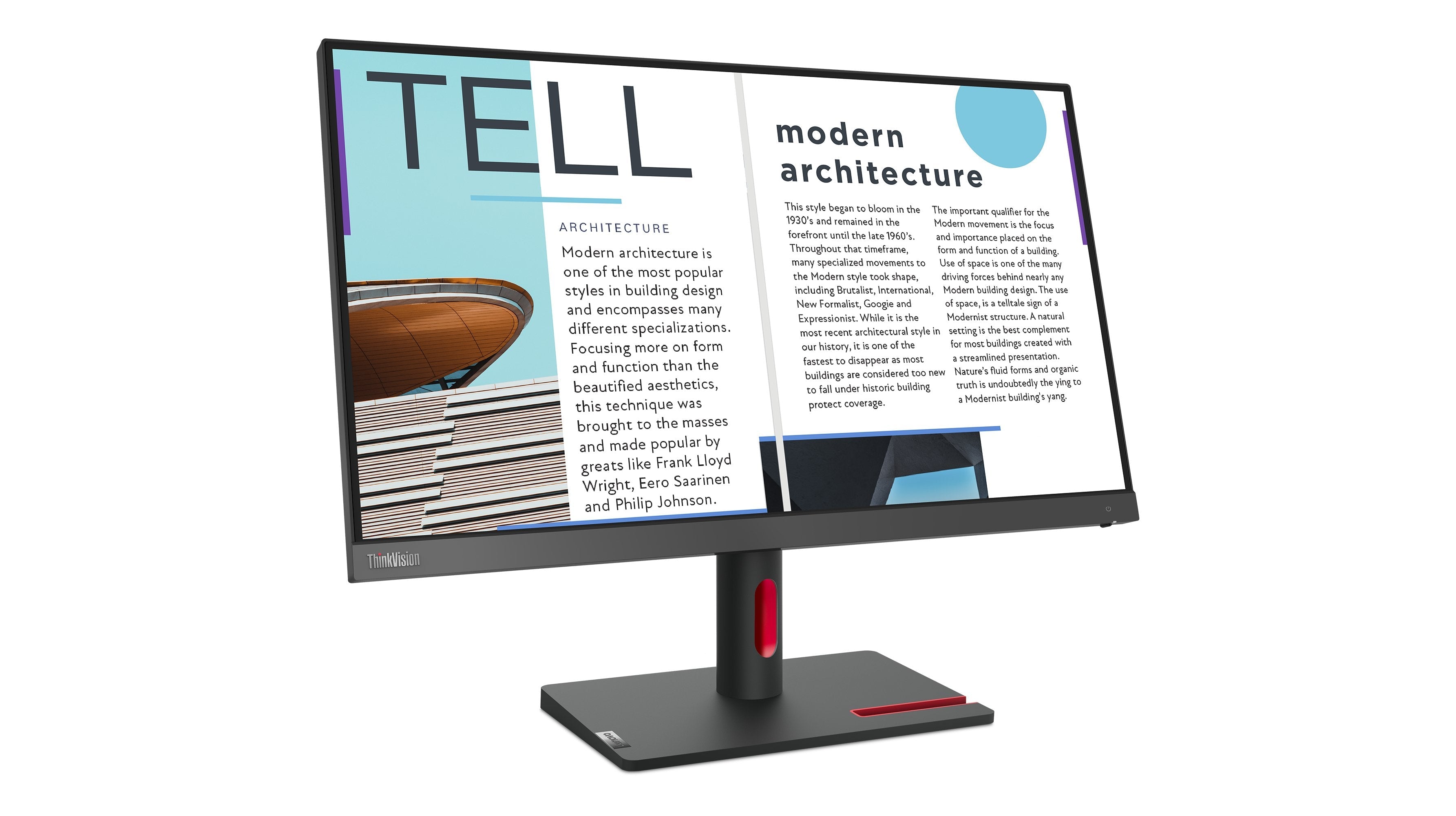 EAN 0196803038231 - Lenovo ThinkVision S25e-30 LED display 62,2 cm (24.5") 1920 x 1080 Pixeles Full HD Gris imagen 6