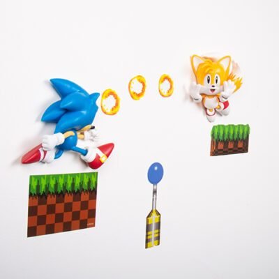Decoracion Pared Sonic Comic Ons