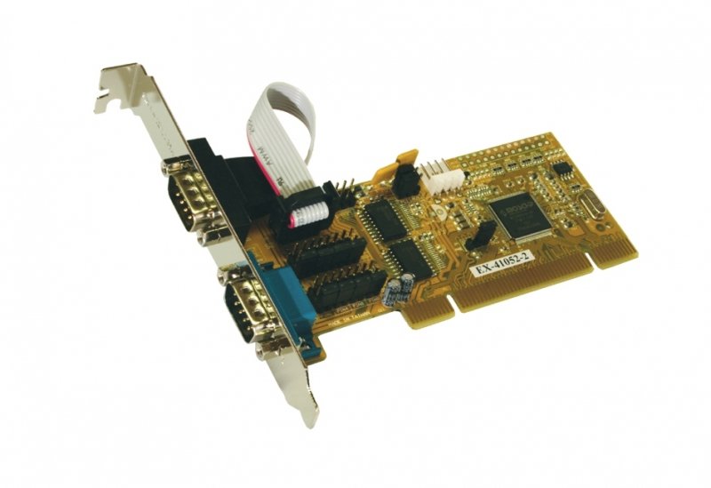 Exsys Ex-41052-2 Pci Schnittstellenkarte 2x Seriell Para Rs-232