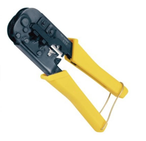 Lanview Lvn125458 Crimpadora Herramienta Para Prensar Negro