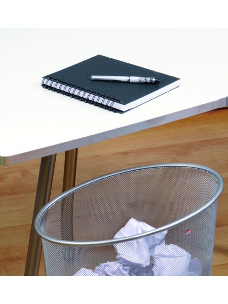 EAN 3129710009039 - Alba MESHCORB M papelera 18 L Plaza Acero Gris, Plata imagen 2