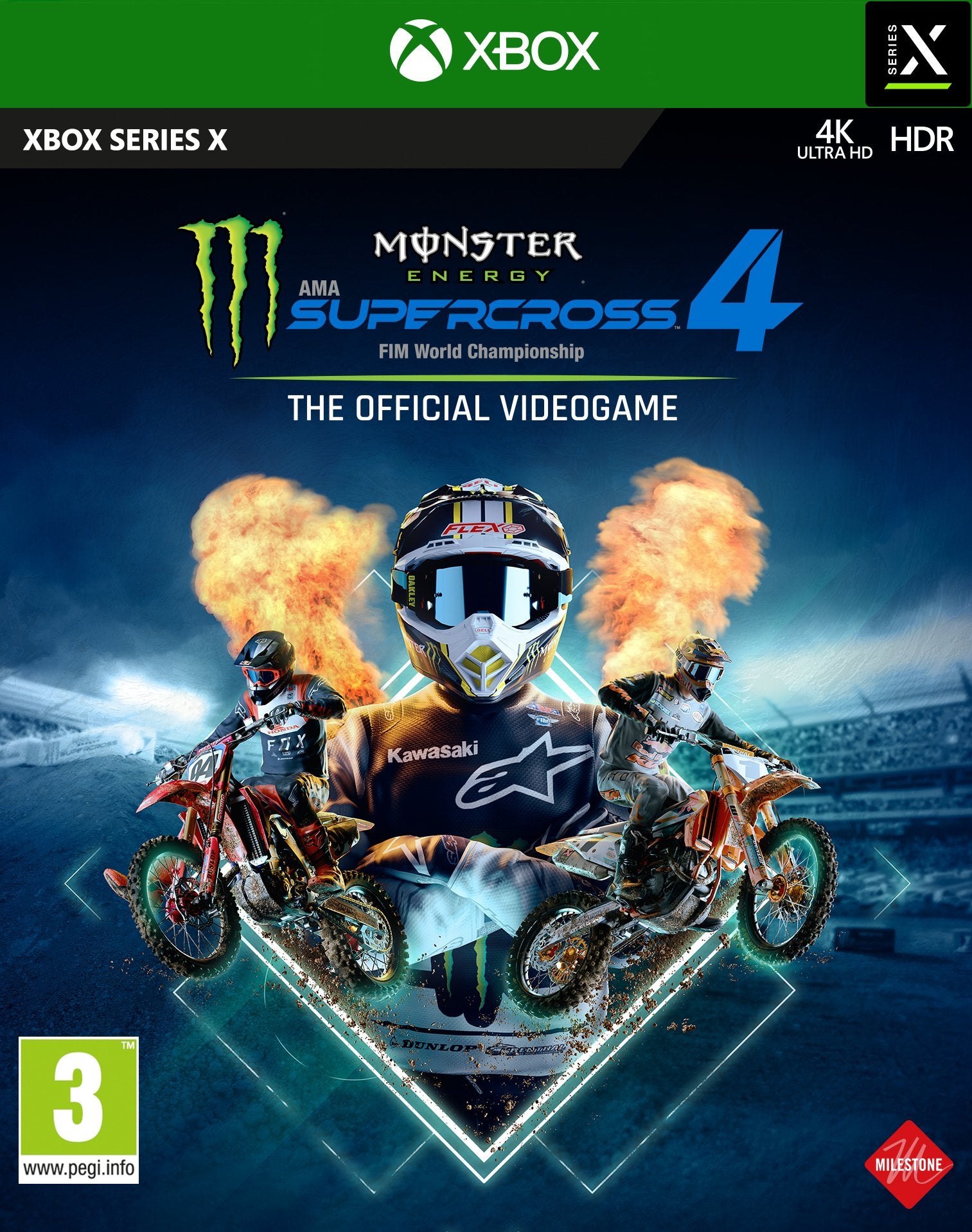 EAN 8057168502169 - Milestone Srl Monster Energy Supercross – The Official Videogame 4 Estándar Español Xbox Series X imagen 1