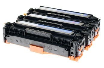 G&G Toner 3er Color Set Para Hp 125a /128a/131a C/M/Y