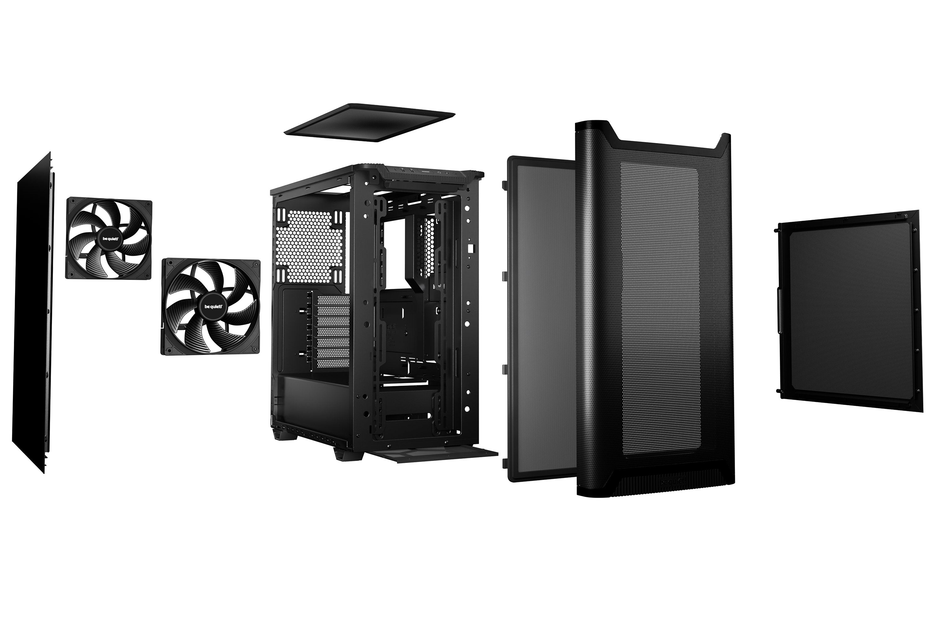 EAN 4260052191804 - be quiet! PURE BASE 501 Airflow Black Midi Tower Negro imagen 4