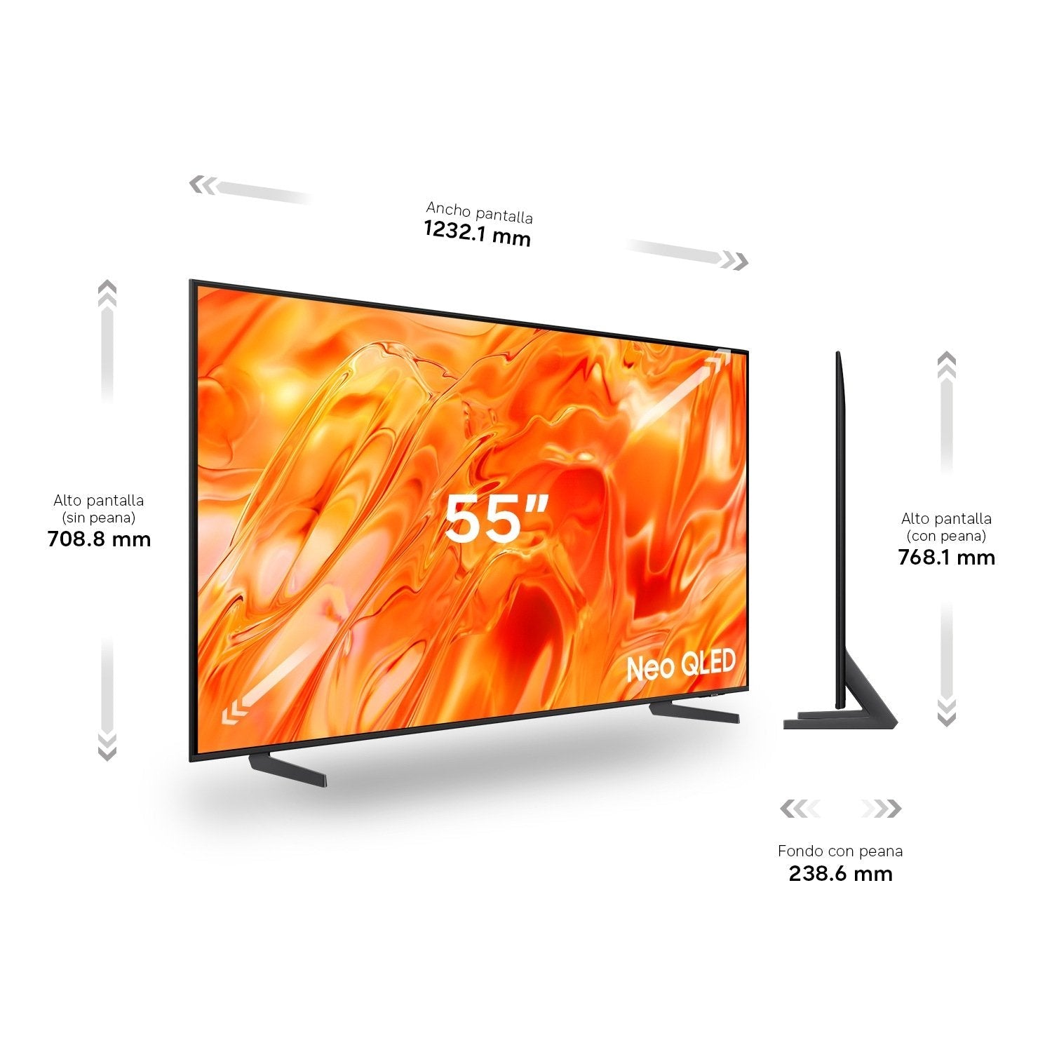 Tv Samsung 55" Neo Qled Qn70