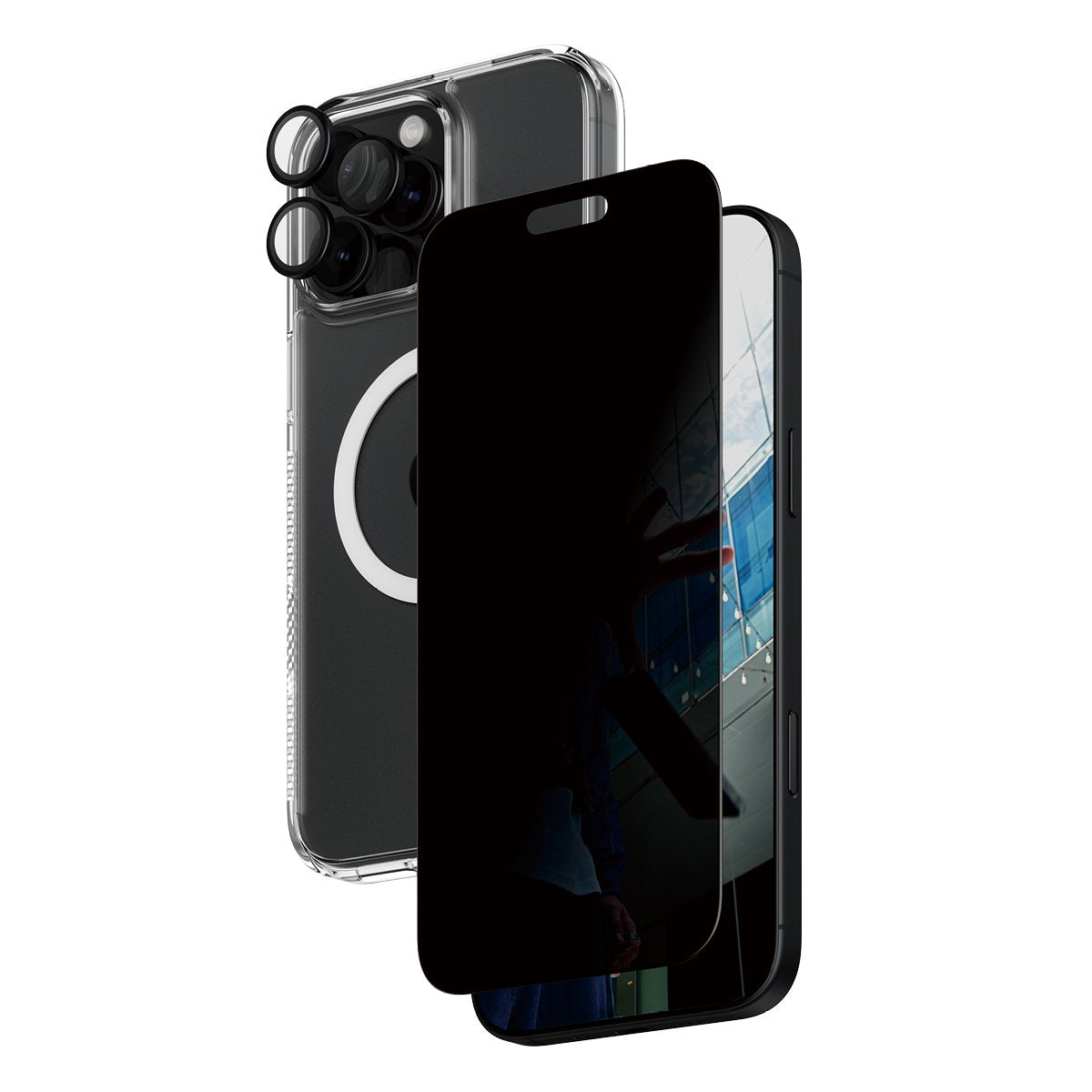 EAN 5715685003462 - PanzerGlass ® 3-in-1 Privacy Protection Bundle iPhone 16 Pro Max Protector de pantalla Apple 1 pieza(s) imagen 1