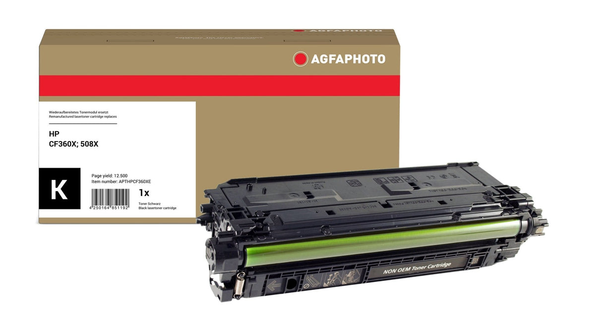 EAN 4250164851192 - AgfaPhoto APTHPCF360XE cartucho de tóner 1 pieza(s) Compatible Negro imagen 1
