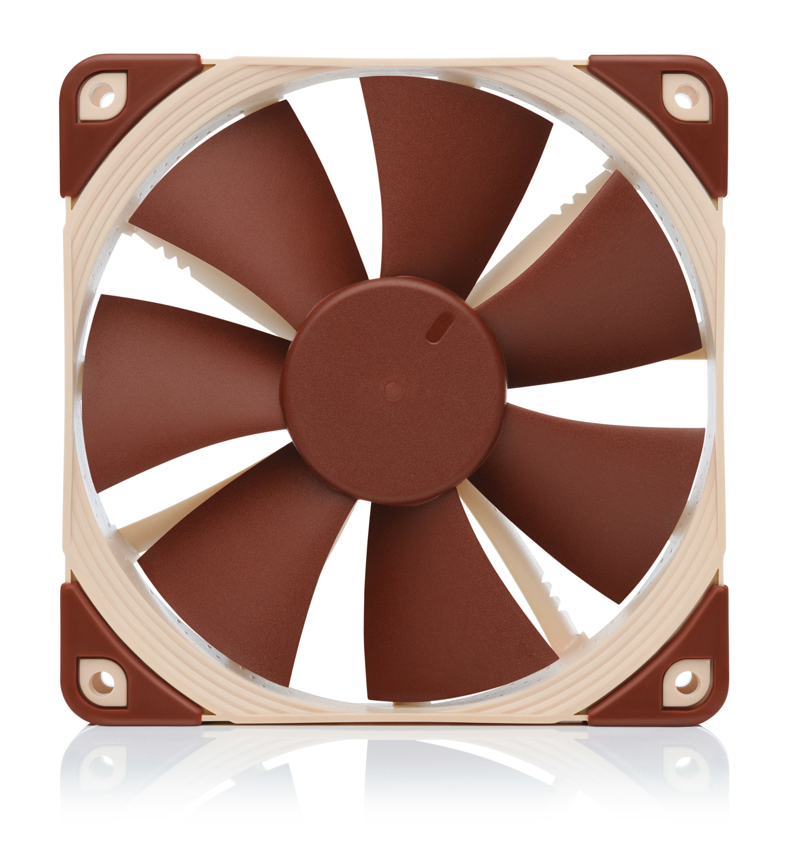 Noctua Nf-F12 Ventilador 12 Cm Beige, Marrón