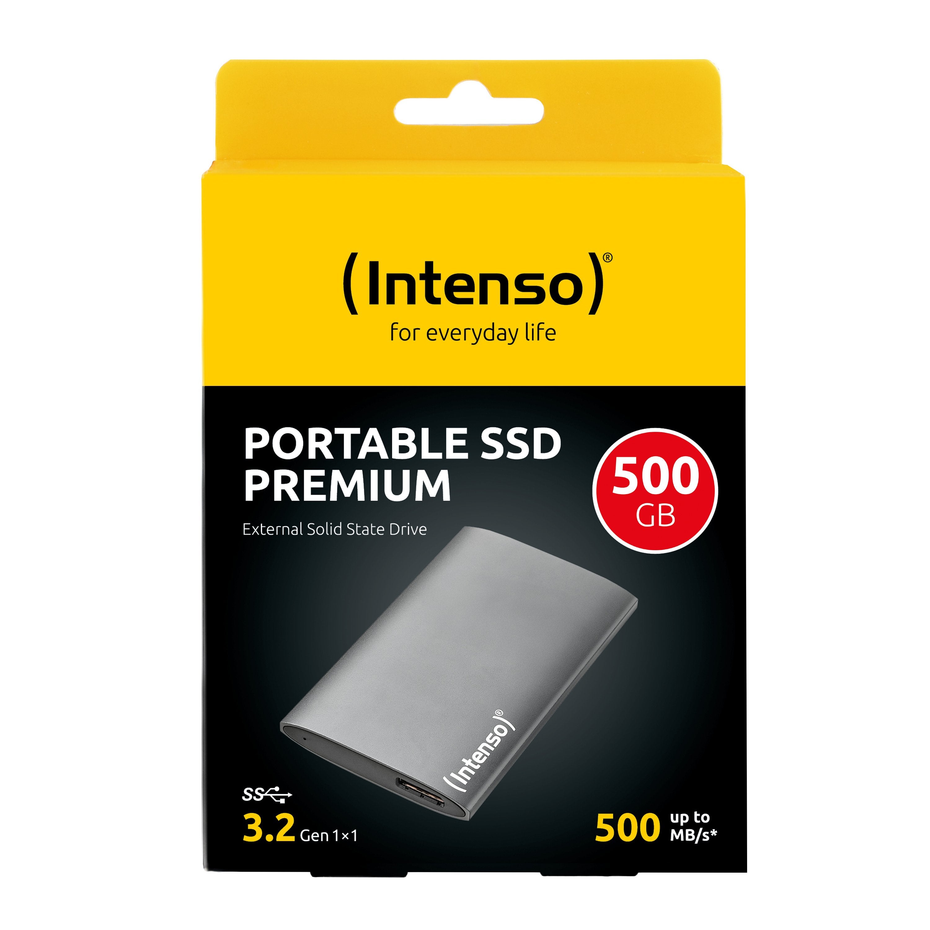 EAN 4034303025428 - Intenso 3823450 unidad externa de estado sólido 500 GB USB tipo A 3.2 Gen 1 (3.1 Gen 1) Antracita imagen 8