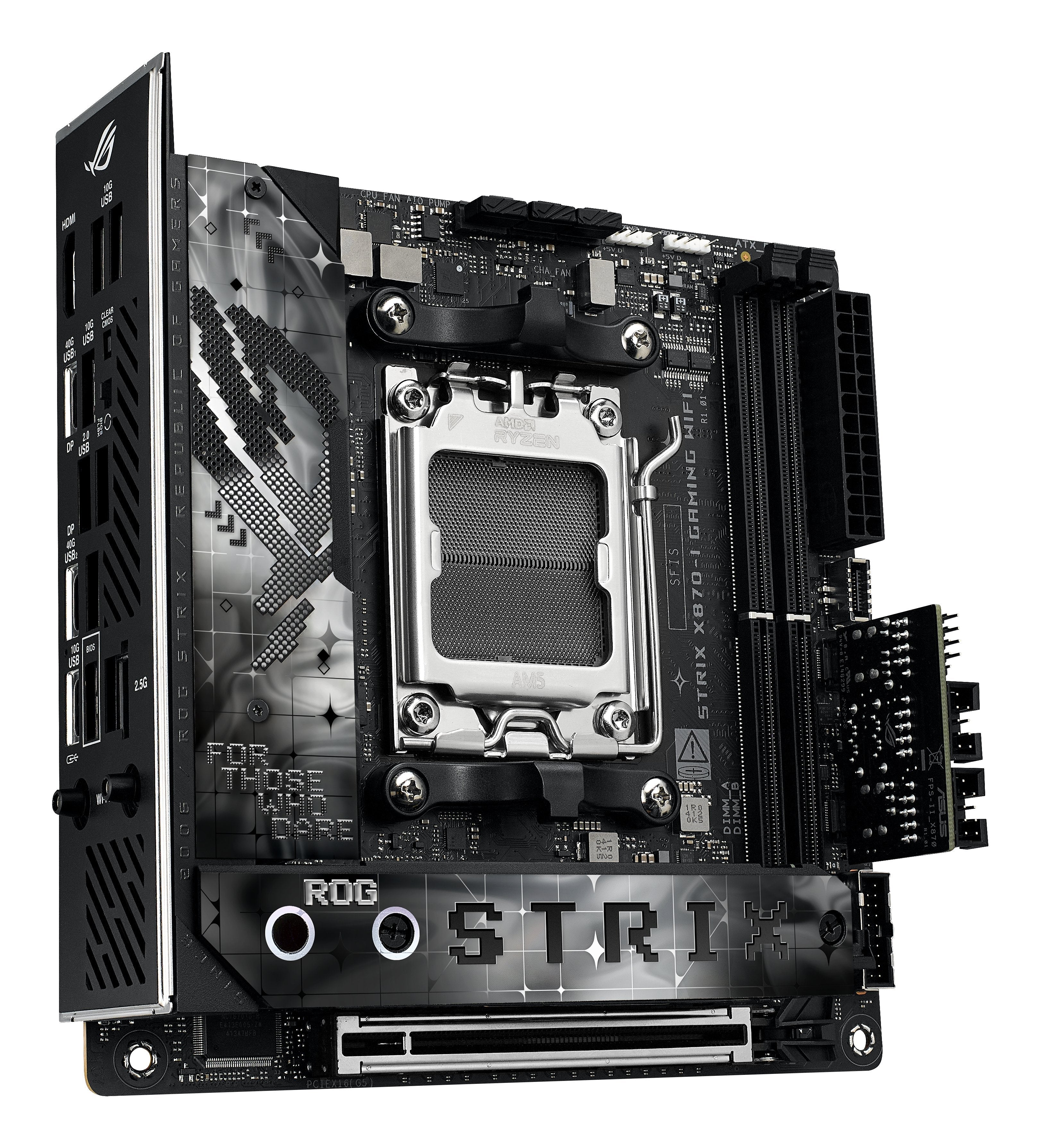EAN 4711387740309 - ASUS ROG STRIX X870-I GAMING WIFI AMD X870 Zócalo AM5 mini ITX imagen 4