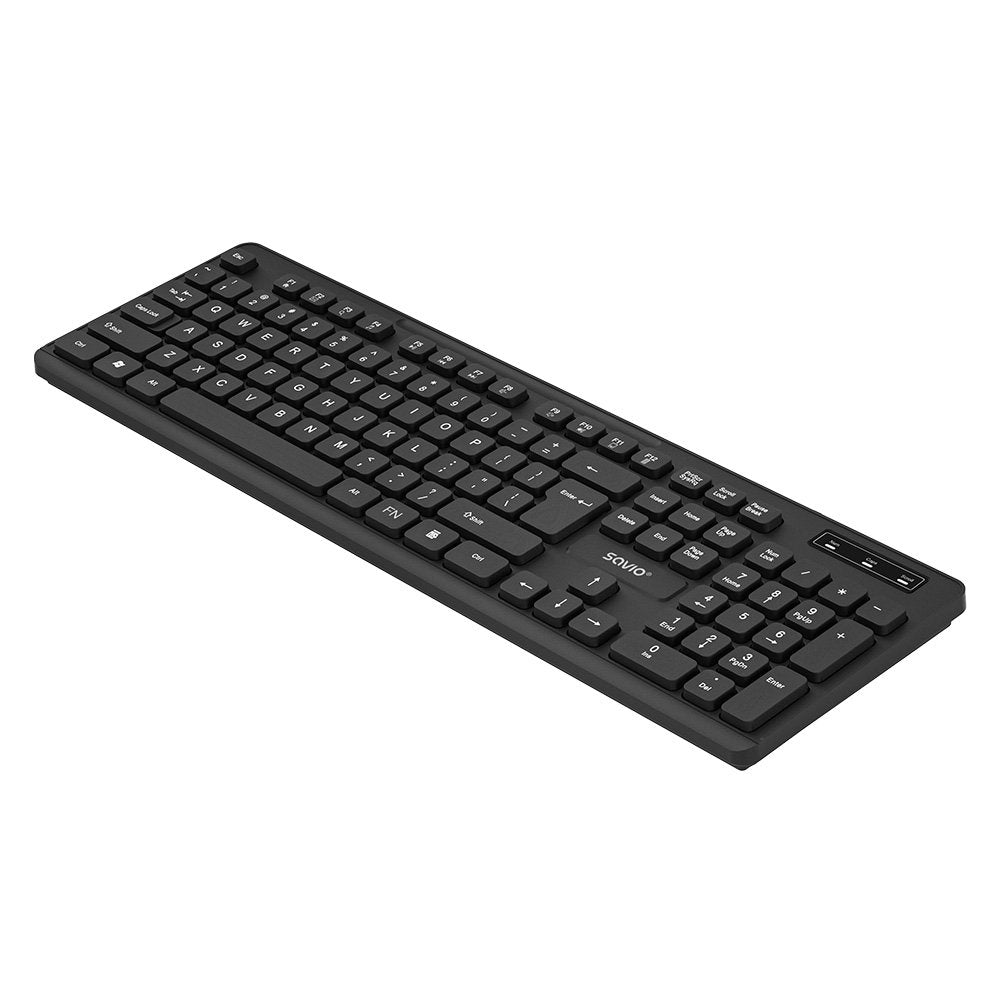 EAN 5901986048855 - Savio KB-02 teclado Hogar / Oficina USB QWERTY Negro imagen 4