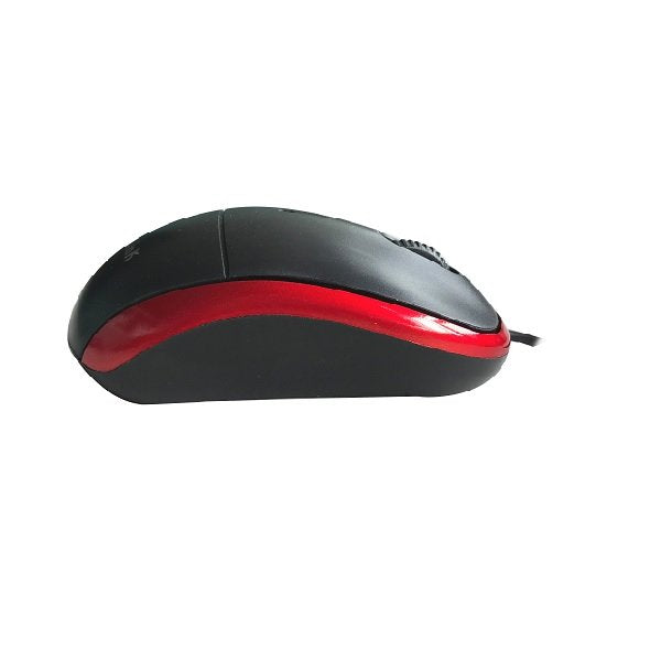 L-Link Raton Usb Optico Negro/Rojo Ll-2080-R