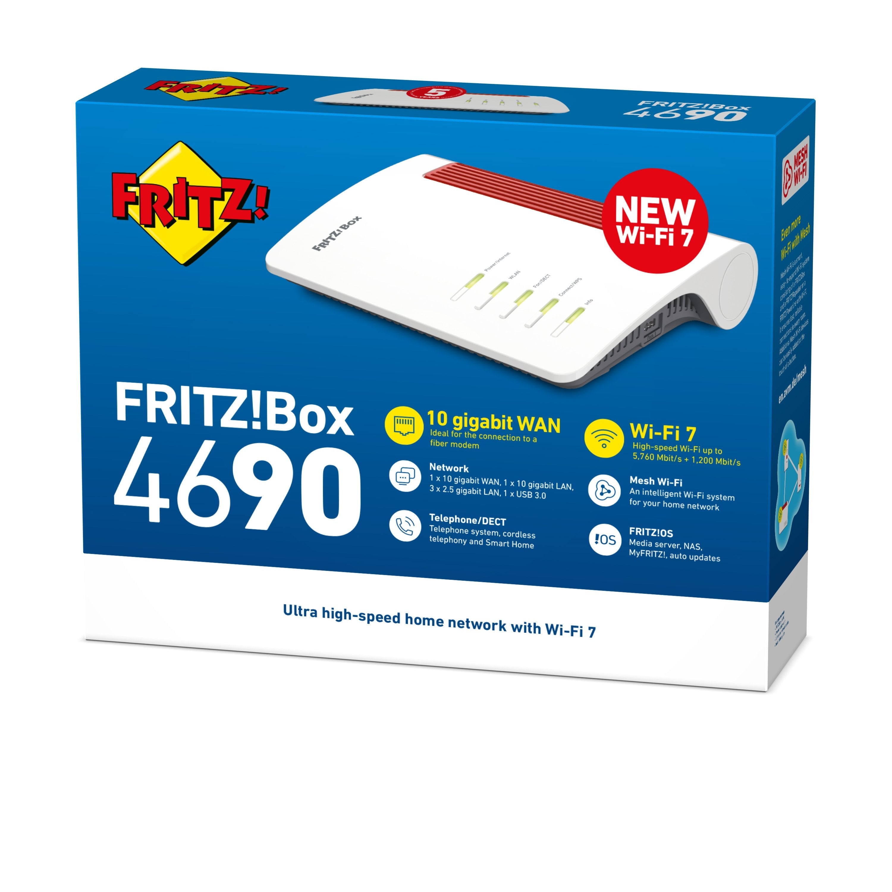 Router Wifi 7 Fritz! Box 4690