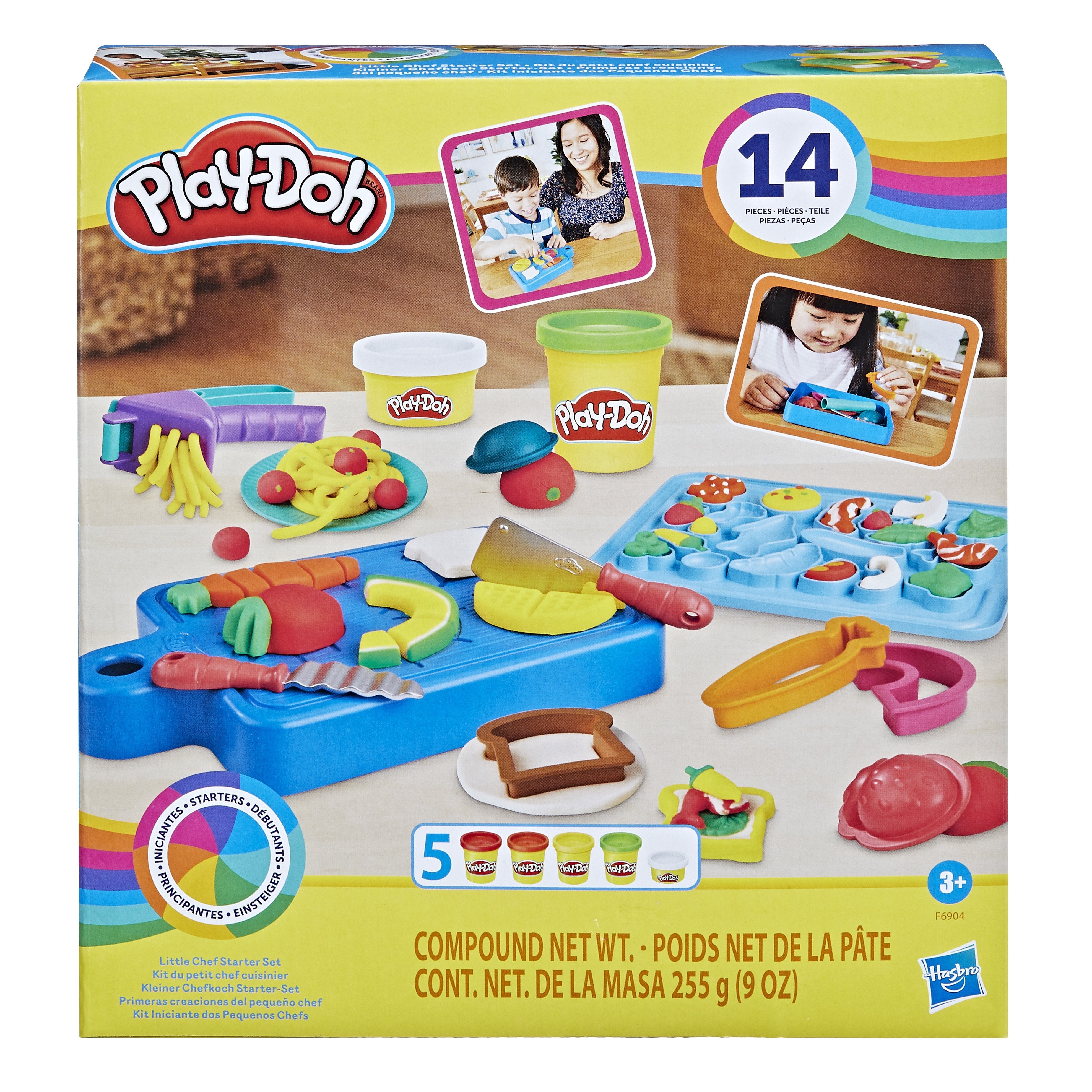 Hasbro Play-Doh Little Chef Starter Kit, Amasar F69045l0