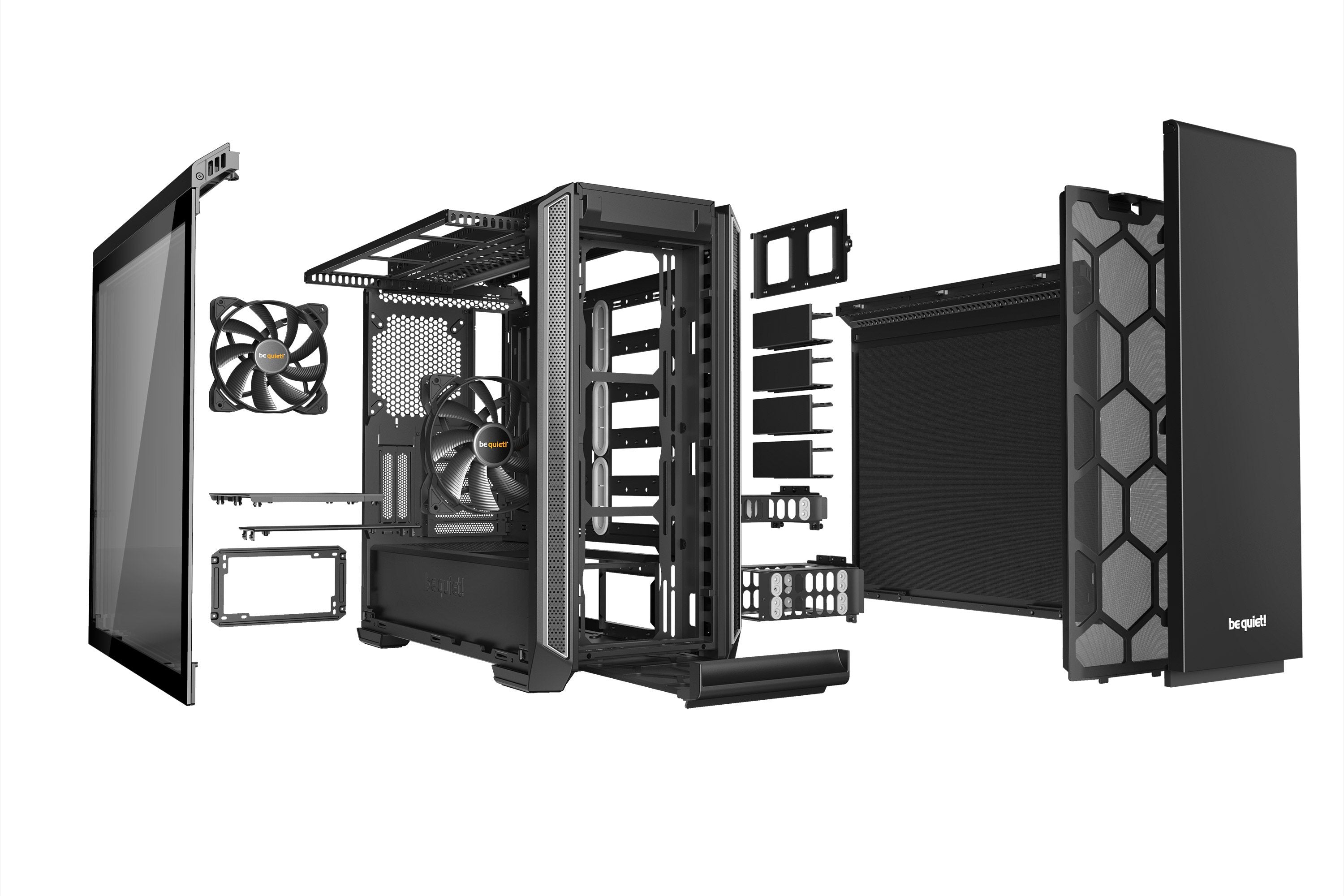 EAN 4260052187043 - be quiet! Silent Base 601 Window Midi Tower Negro, Plata imagen 4