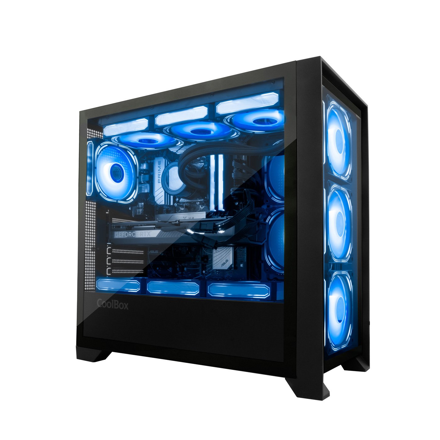 Coolbox Caja Pc Gaming Atx Ge-2000 Dualview